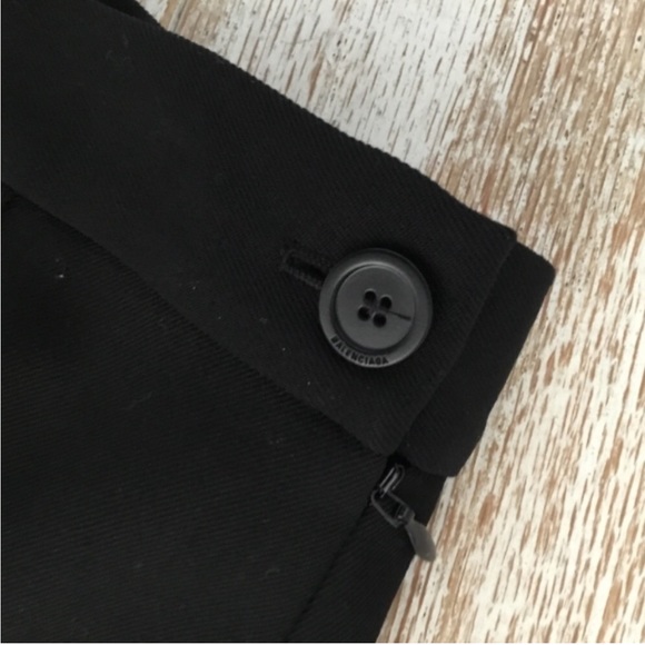 Balenciaga Black Pants Straight Leg 2020 Collection - Picture 3 of 6